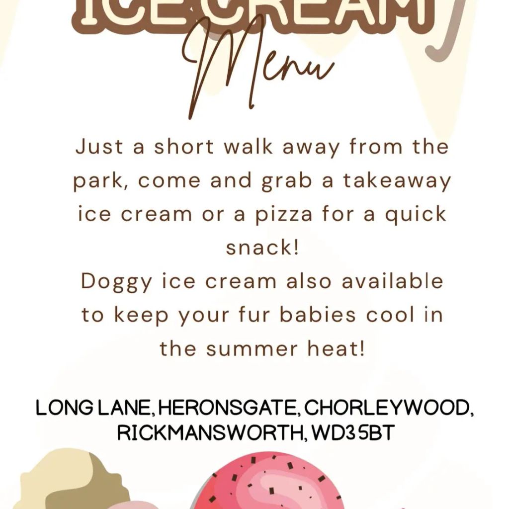 Perfect pit stop on your way to the park!