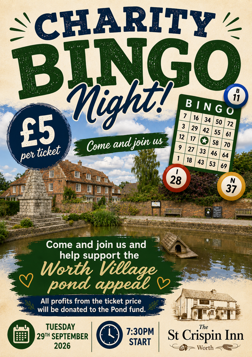 Charity Bingo Night