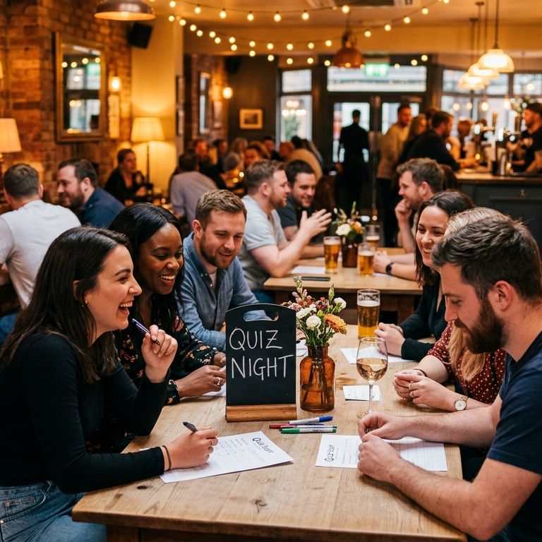 Quiz Night at The Rusted Spoon